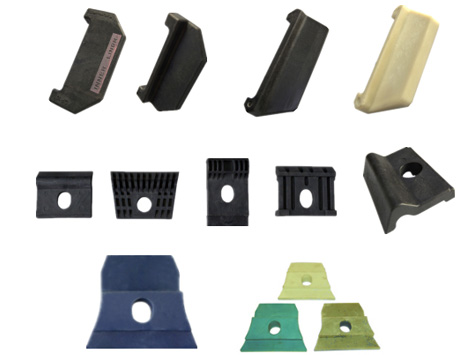 Rail Rubber & Plastic  Parts